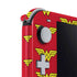 DC Comics Wonder Woman Logo Pattern Nintendo Switch Lite Skin